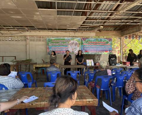 วันที่ 23 ธันวาคม 2568 โครงการประชาสัมพันธ์การจัดเก็บภาษีที่ดินและสิ่งปลูกสร้าง ป้าย ม.3,ม.5,ม.14