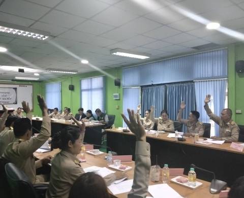 การประชุมสภาองค์การบริหารส่วนตำบลลุมพุก สมัยสามัญ สมัยที่ 2 ในวันที่ 8 พฤษภาคม 2569 ณ ห้องประชุมสภาองค์การส่วนตำบลลุมพุก